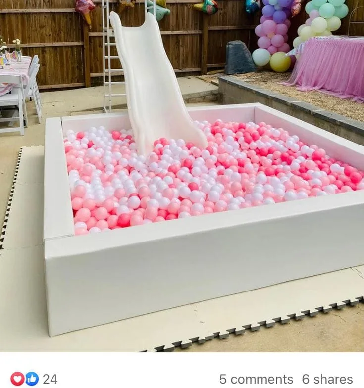 Ball Pit Pool set up at a Nairobi event by Sherehe Events - photo 2
